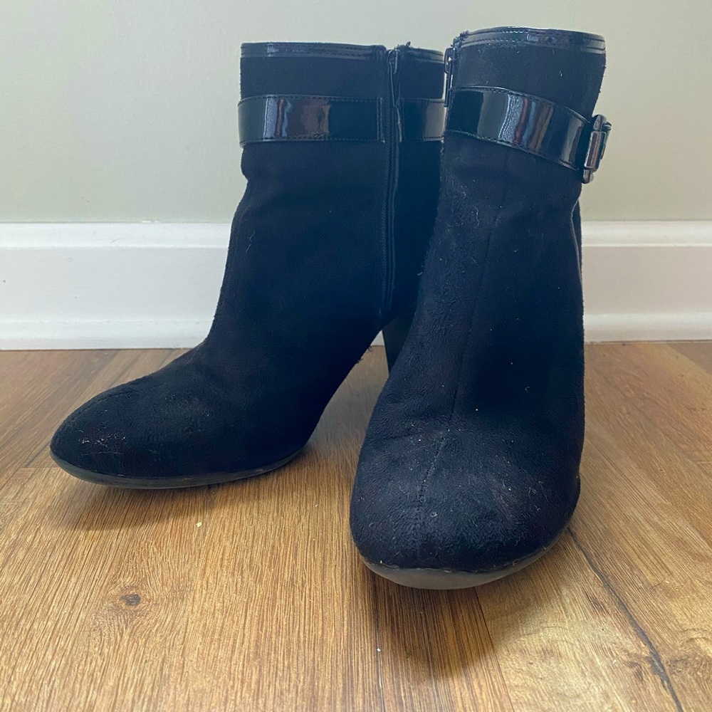 Black booties